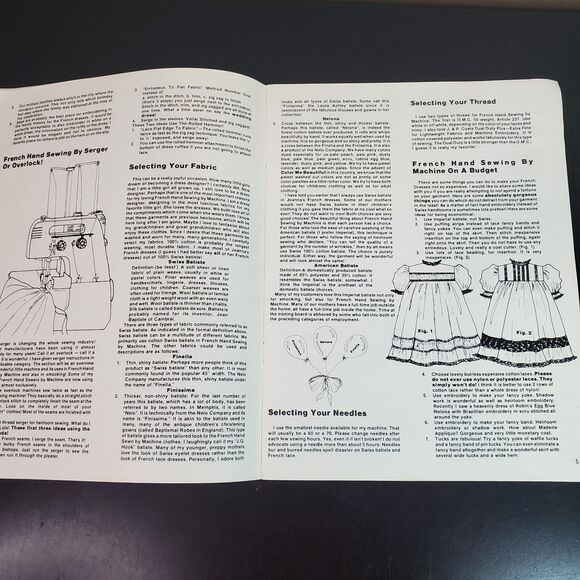 Martha Pullen French Hand Sewing by Machine The Second Book Paperback - Picture 5 of 10